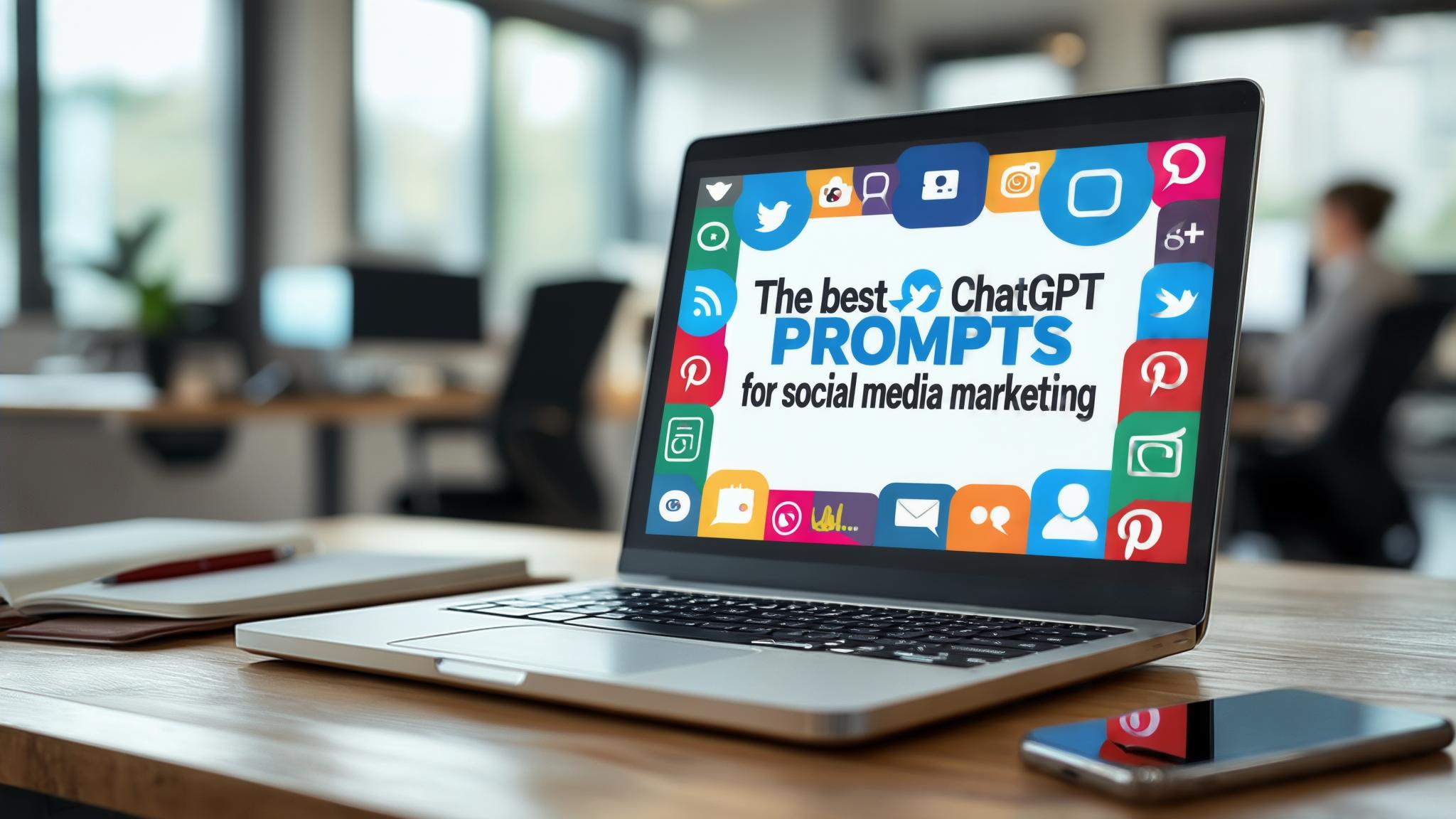 The best ChatGPT Prompts for social media marketing