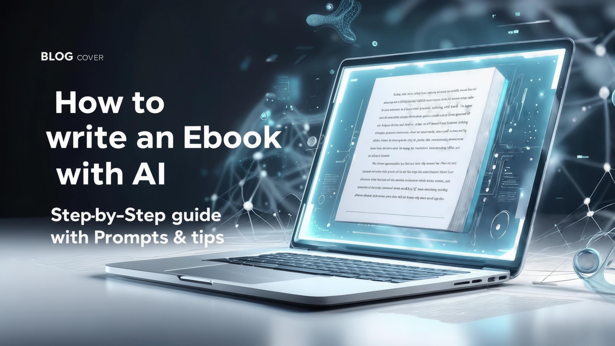 How to write an Ebook with AI: Step-by-Step guide with Prompts & tips